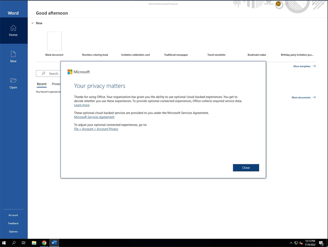 Microsoft 365 activation guide